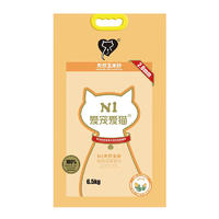 N1爱宠爱猫天然玉米豆腐砂2.0mm 6.5kg 6.5KG